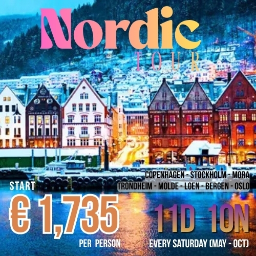 Nordic Tour End Oslo 11D 10N