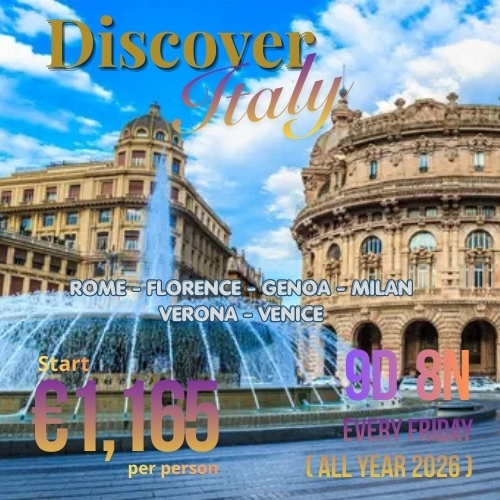 Discover Italy 9D 8N
